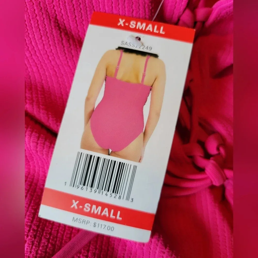 Social Standard Pink One Piece Swimsuit